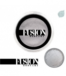 Аквагрим Fusion перламутровый серебряный 32 гр