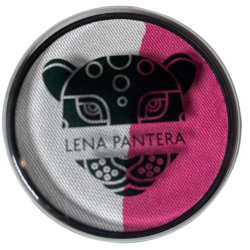 Аквагрим перламутровый белый/розовый 20 гр  LENA PANTERA