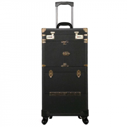 Профессиональный чемодан для парикмахеров и стилистов 850х380х250 мм. Цвет черный